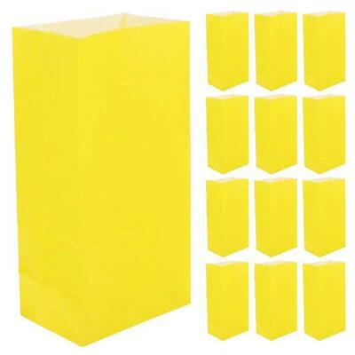 50 Pcs Gift Bag Party Package Prop Candy Present Kraft