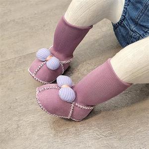 婴儿鞋子秋冬季0-3-9个月8女宝宝棉鞋袜步前鞋男一岁幼儿鞋加绒新