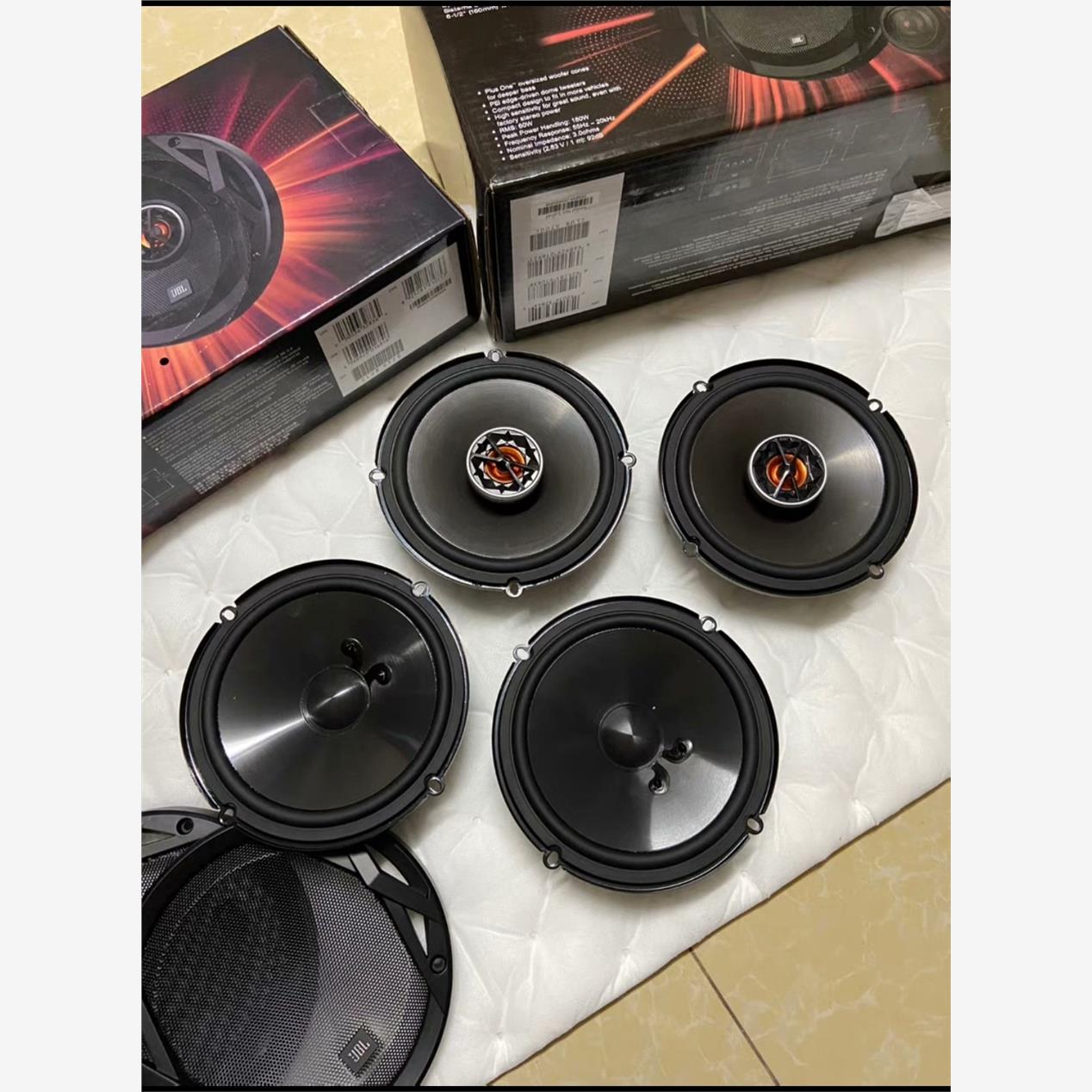 全新JBL汽车套装喇叭 JBL6500C+6520 前后4门议价