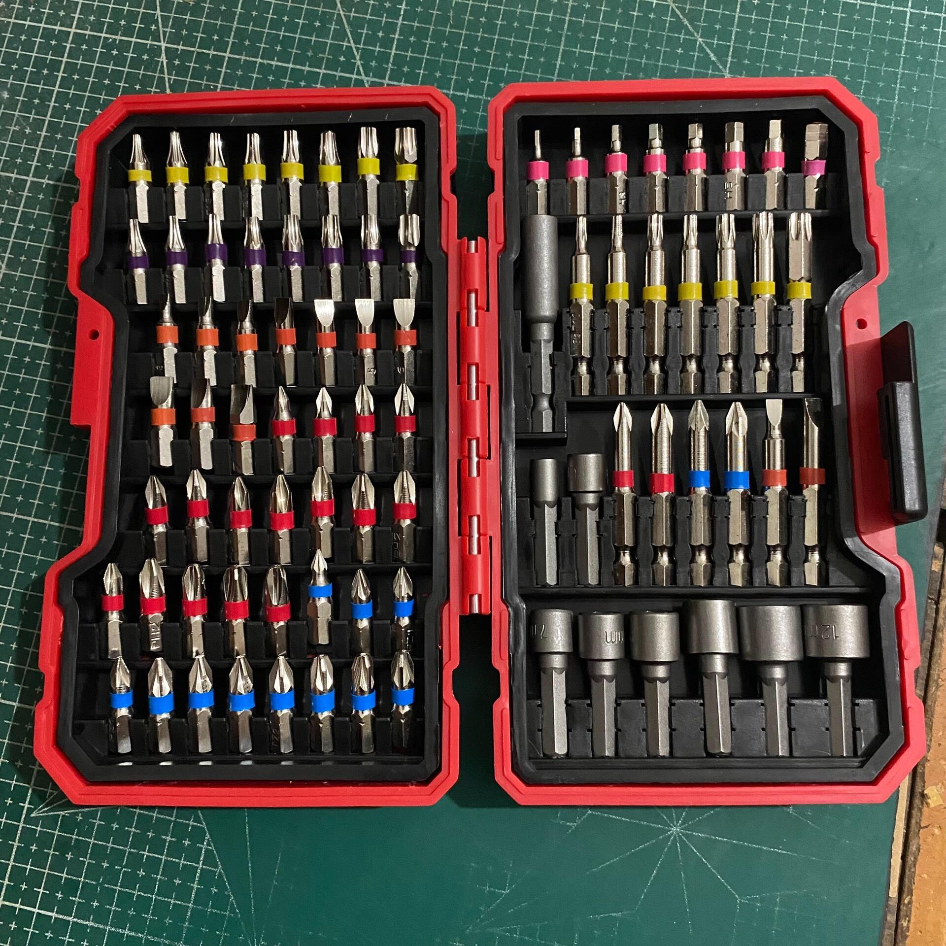 美国进口83件套螺丝批头