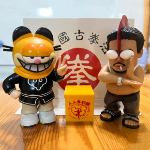 汽车中控台装饰摆件周星驰达叔雕像模型特斯拉新车玩偶机箱饰品男