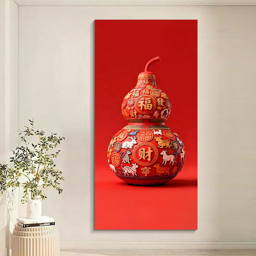 自贴玄关装饰画走廊过道立体墙贴纸壁画客厅入户门遮挡贴画o47