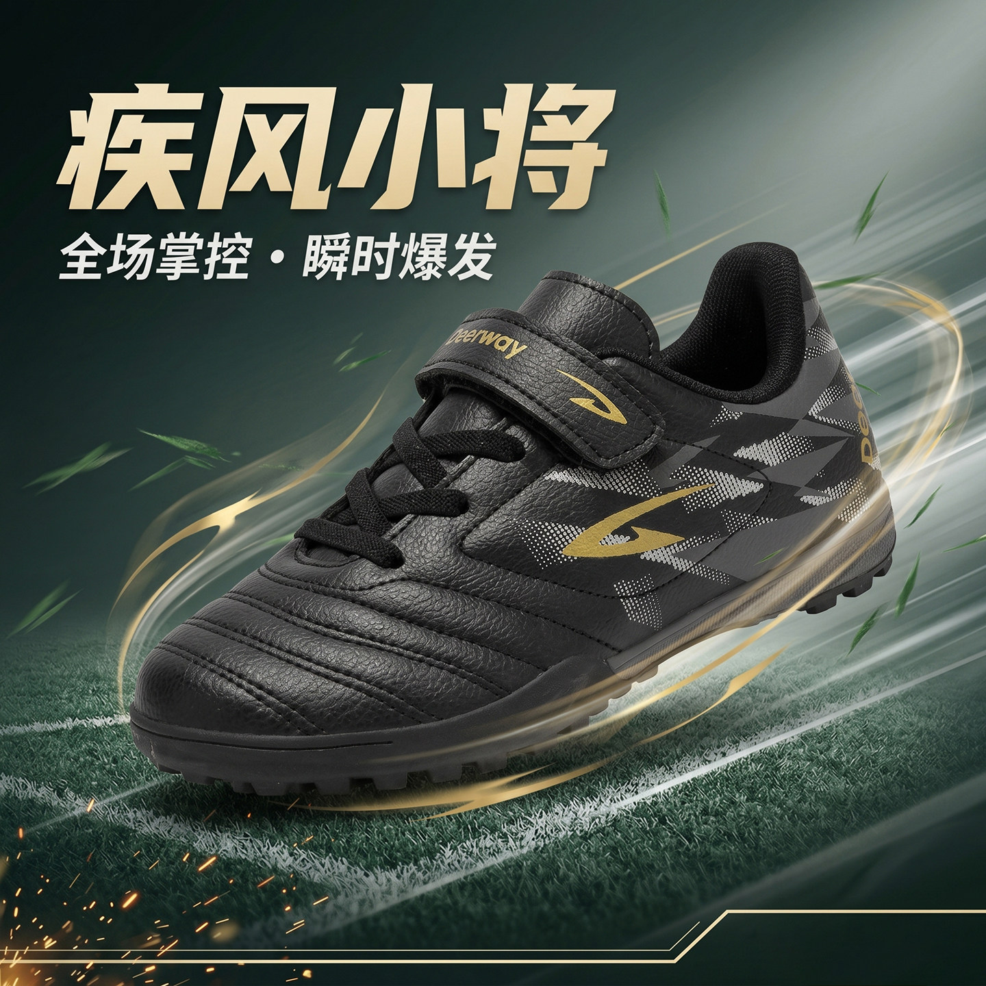 老师比赛指定儿童足球鞋