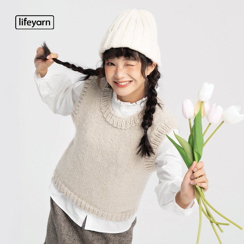 lifeyarn芝芝背心马甲手工