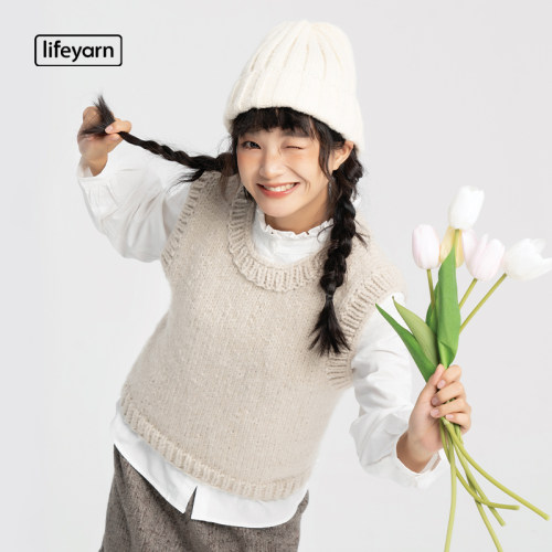 lifeyarn芝芝背心马甲手工