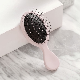 名创优品干湿两用防静电迷你化妆小梳子miniso正品按摩梳便携小巧