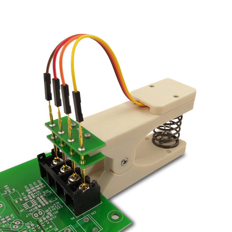 测试架PCB夹子夹具老化通电弹簧针接线端子配件 3.81 5.08 7.62图片