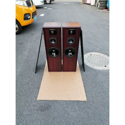 二手JBL TLX710 无源发烧HiFi三分频落地音箱一对 双8寸低音