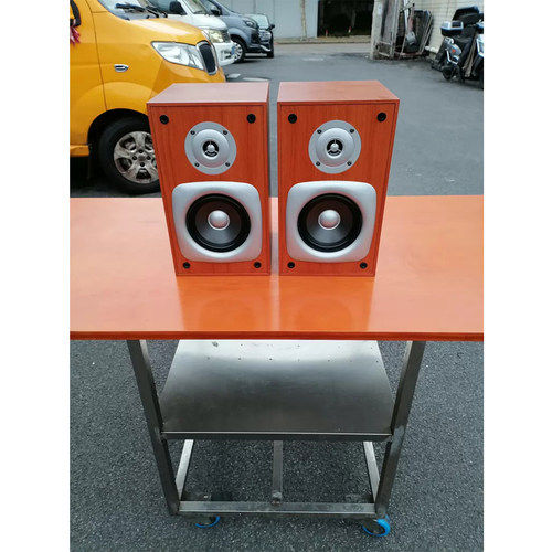 二手丹麦意达诗 Eltax ARS10 二分频发烧HiFi书架音箱 6.5寸