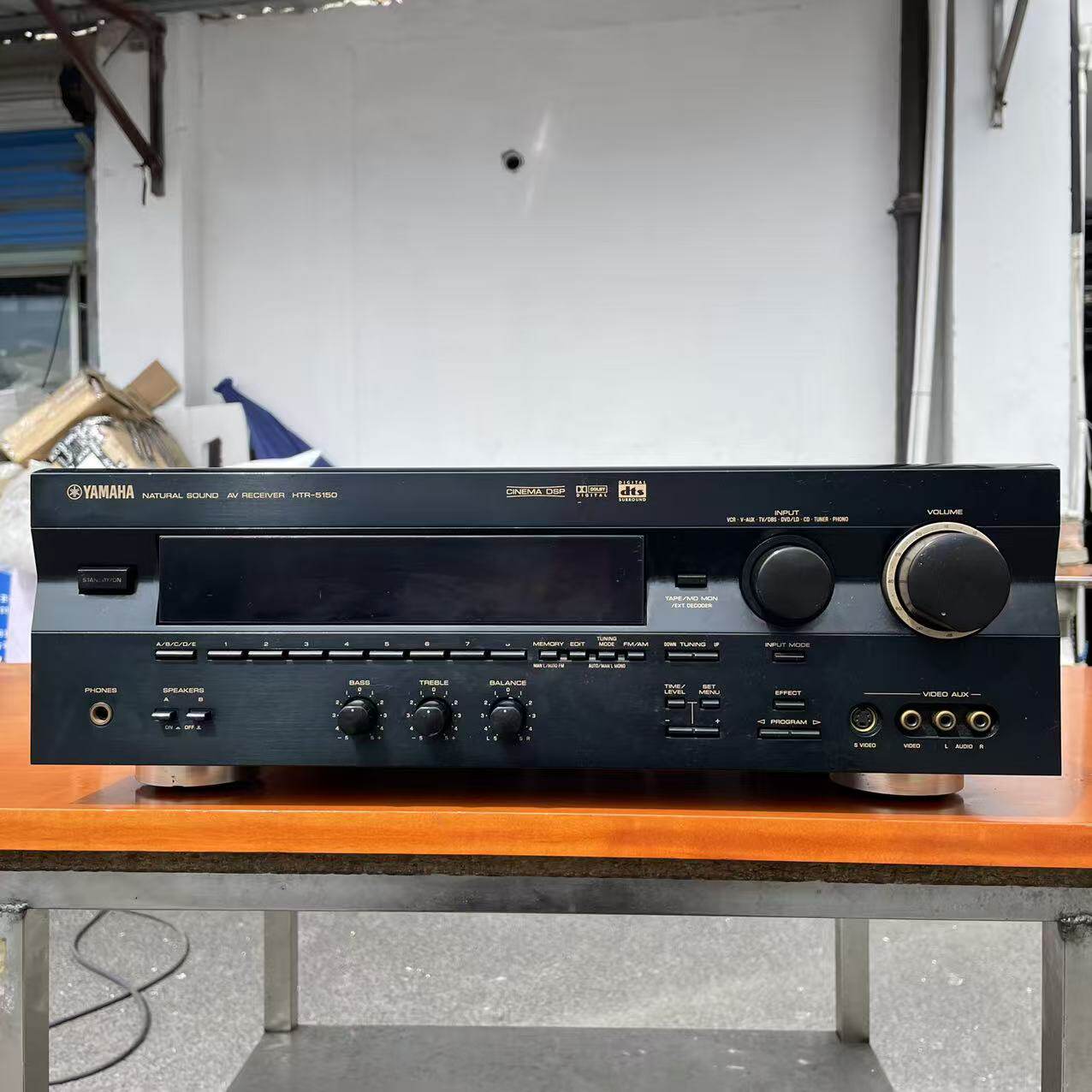 二手Yamaha 雅马哈 HTR-5150 家庭影音5.1 声道 功放 带同轴光纤
