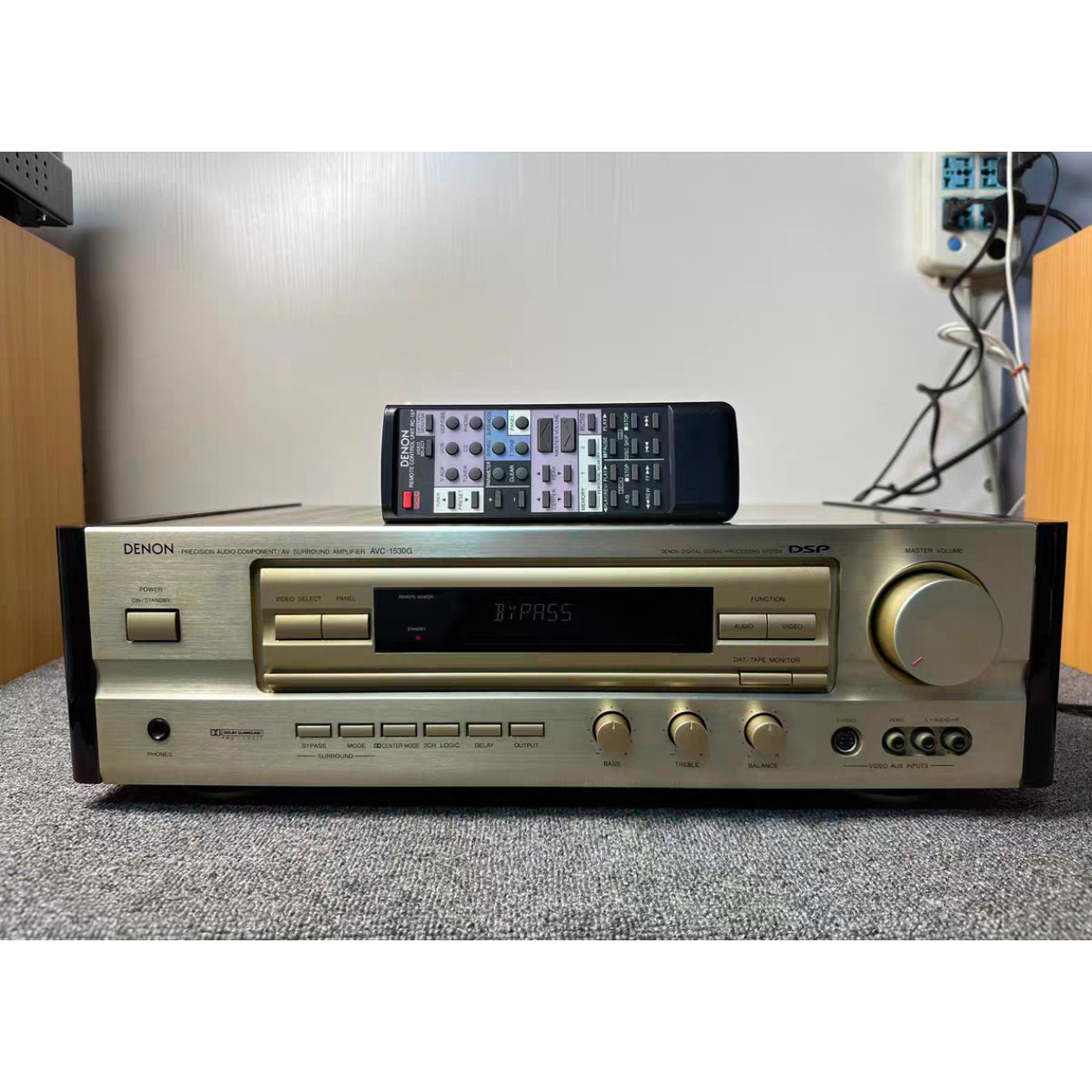 二手DENON/天龙AVC-1530G功放机