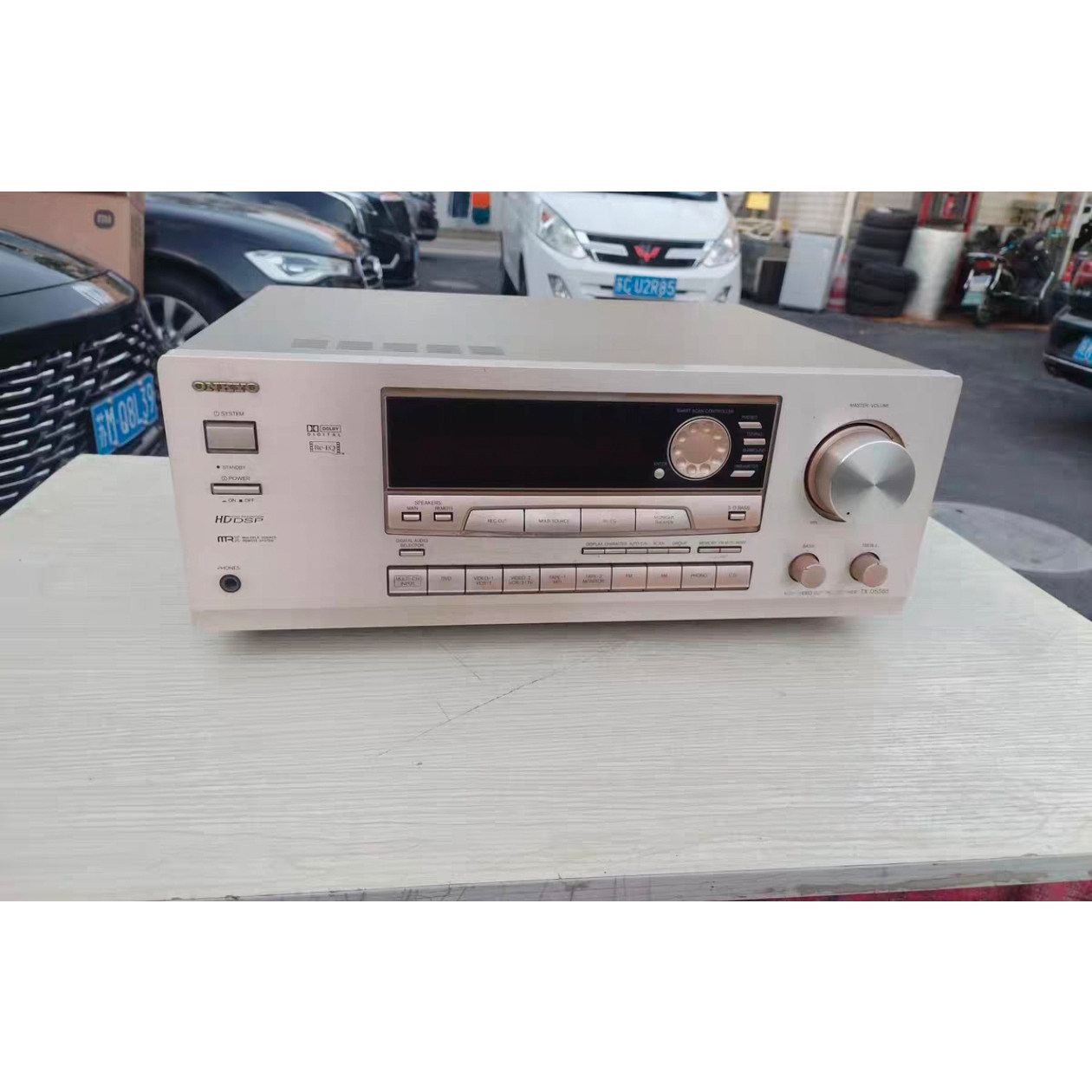 二手进口安桥TX一DS555家庭5.1声道功放机