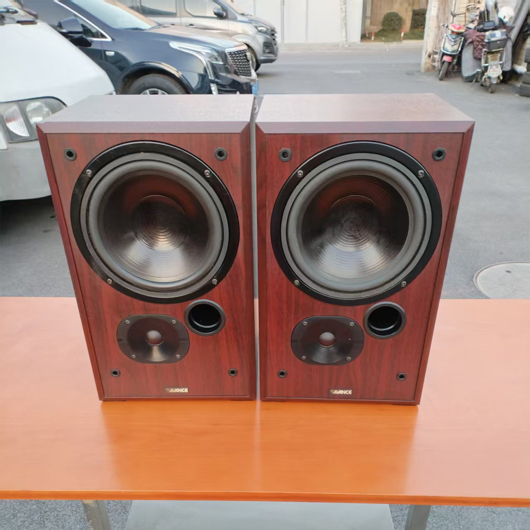 二手丹麦AVANCE皇冠OMEGA 33书架音箱8寸喇叭原装进口