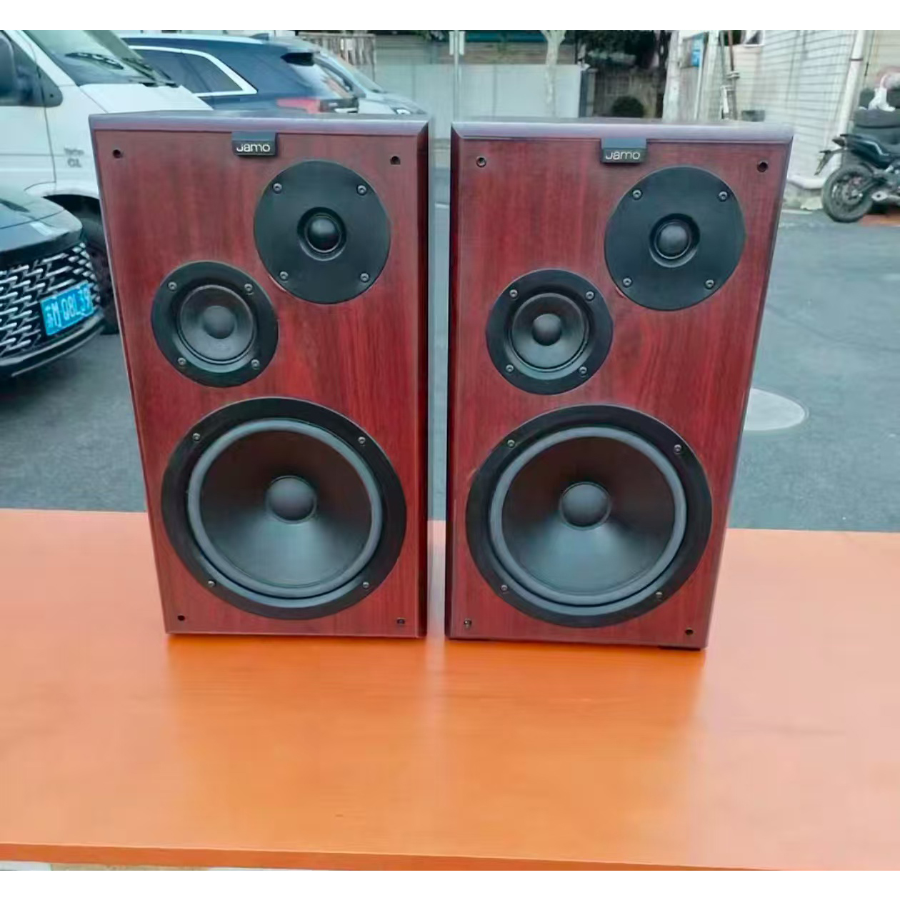 二手丹麦原装jamo/尊宝Cornet65III三代发烧hifi书架音箱