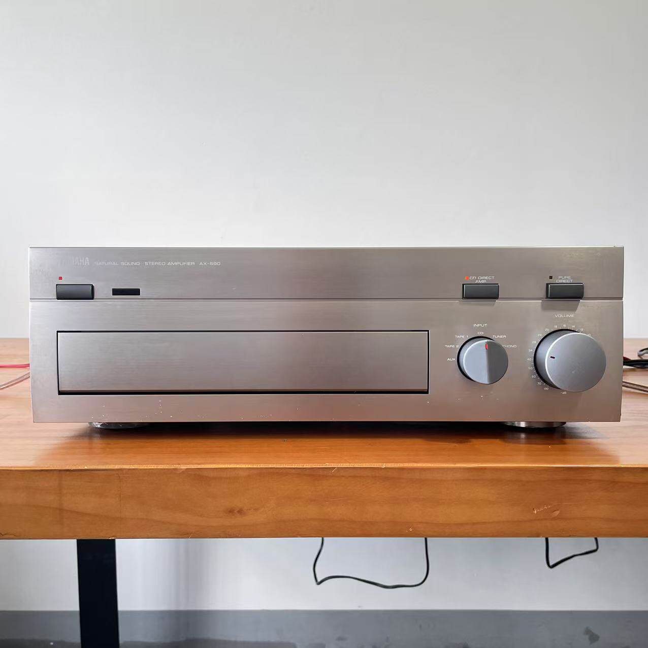 二手雅马哈AX-590纯音乐发烧功放机原装进口