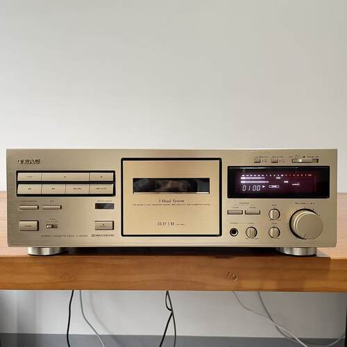 二手TEAC第一音响V-2030S三磁头卡座机原装进口专业磁带机100V
