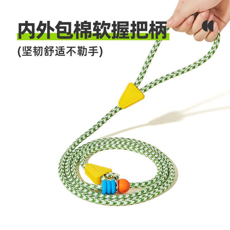 CHASUP小型犬P绳防爆冲遛狗绳专业训犬尼龙材质中型犬宠物大型狗