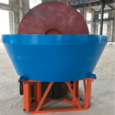 双轮选矿机 碾金机水力选金机湿碾机 大中小型碾磨机 选矿混汞机