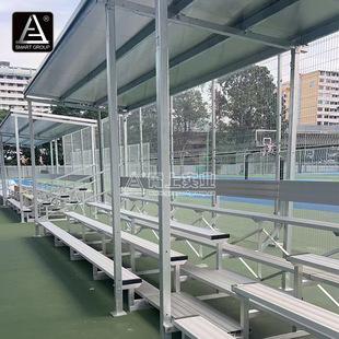 bleacher运动场看台座椅全铝合金材质看台球员观众休息看台椅