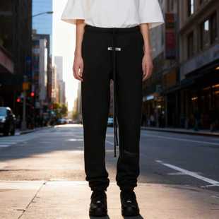 束脚裤 正品 男女加绒反光fog复线卫裤 子长裤 FW19潮牌 essentials裤