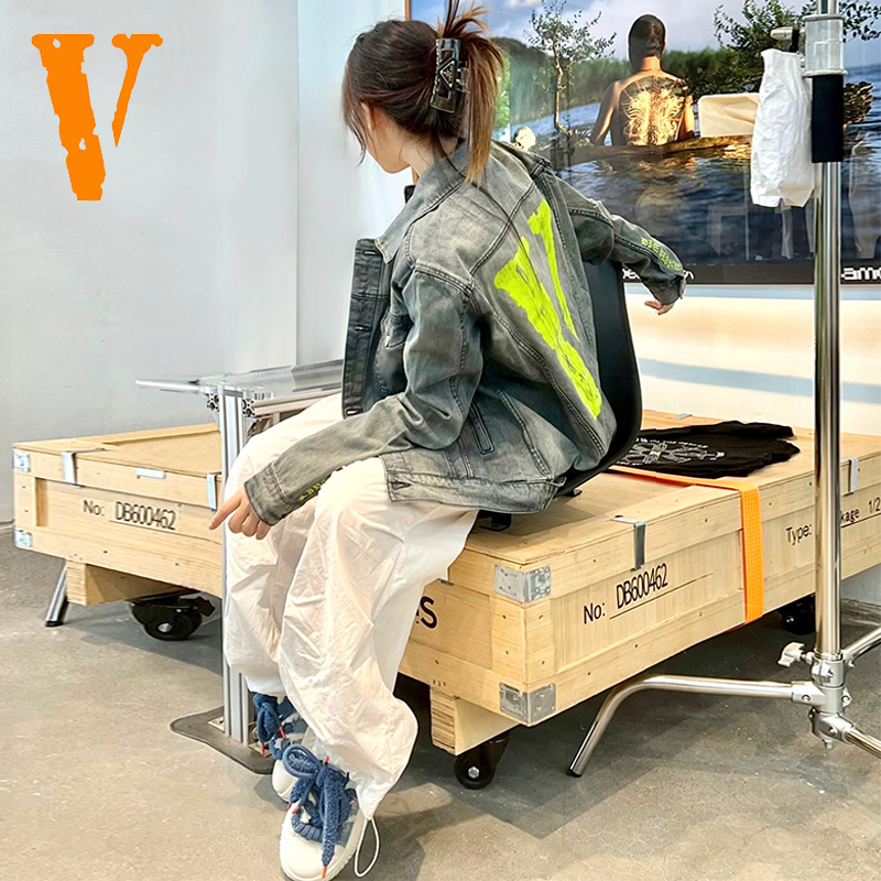 正品VLONELOS牛仔外套夹克男女