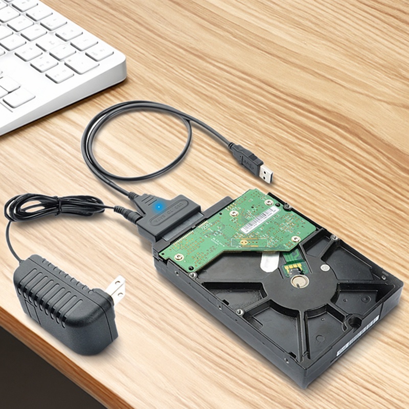 SATA转USB3.0易驱线2.5/3.5寸机械固态外接硬盘转接线usb读取器