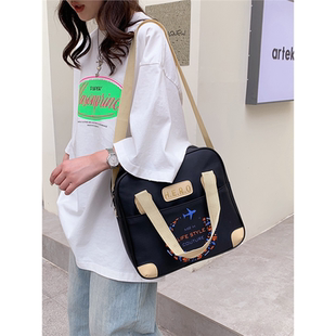 手提迷你旅行包小包可套拉杆箱可放行李箱上的小行李包配包附加包