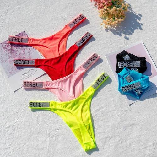 Womens G-String Thong Sports Panties String Underwear Brief