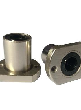 直线运动轴承法兰LHTC/LHTS/LHTR8 10 12 16 20螺纹通孔电镀防锈