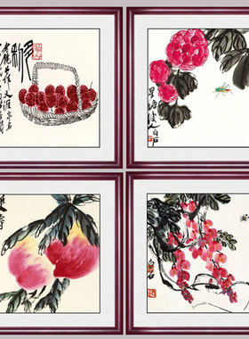 中式风沙发背景墙走廊过道装饰画