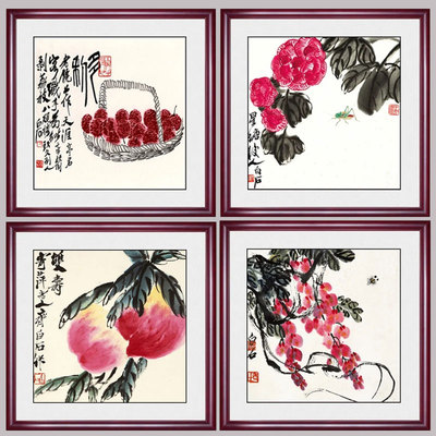 中式风沙发背景墙走廊过道装饰画