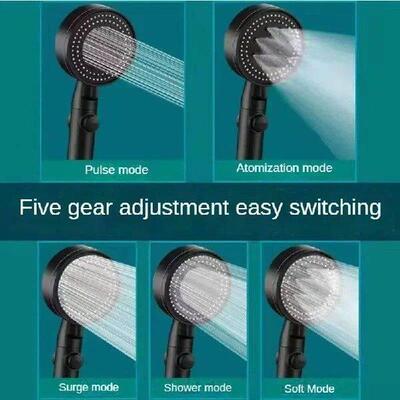 Shower Head multi-function pressure boost shower head