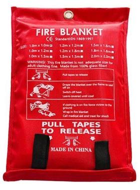 2pcs Fire Suppression Blanket Flame Retardant Protection