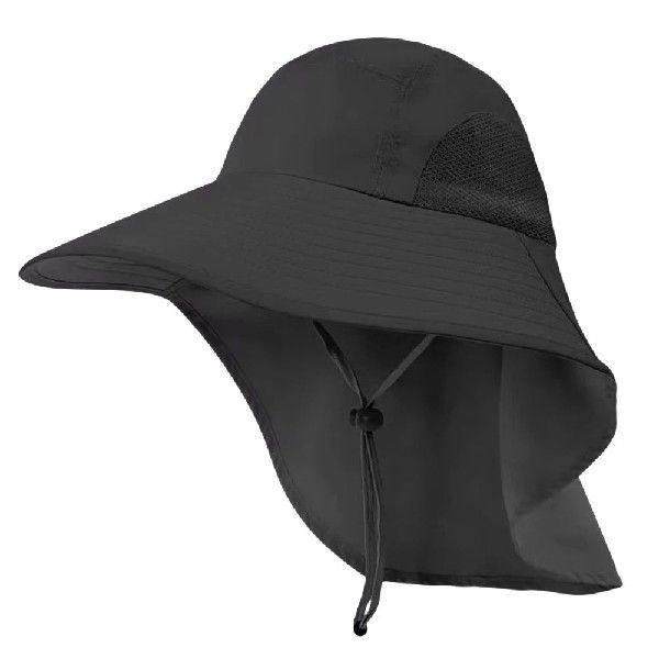 Outdoor Fishing Hat Sun Protection Hat Wide Brim Mesh