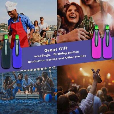 Anti-Fall Beer Bottle Cover Wine Bottle Freezer Bag