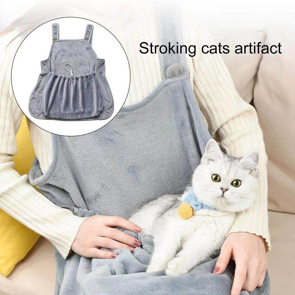 Pet Carrier Apron Cat Carrier Pouch Pet Daily Accessory Retr