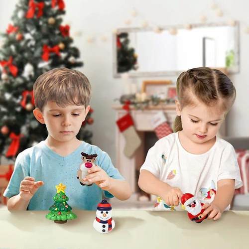 Christmas Stress Relieving Toy Santa Claus Christmas Tree Sq