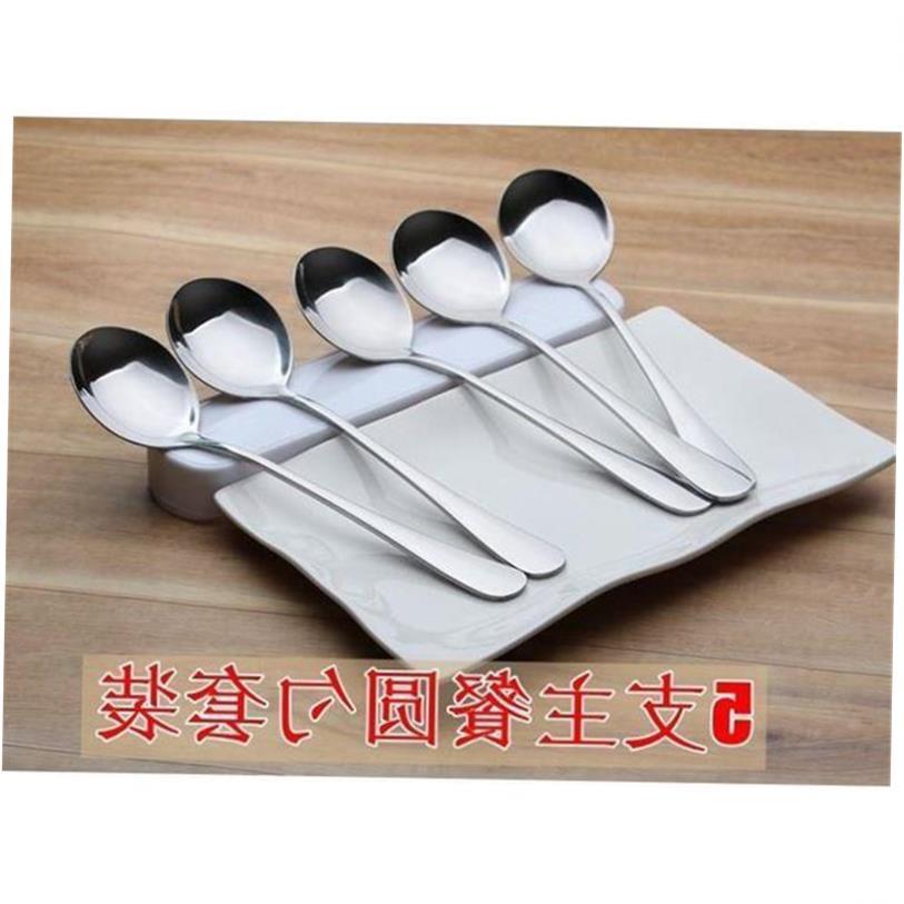 Stainless steel spoons western food spoon main meal spoon so