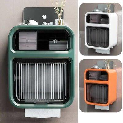 Waterproof Portable Toilet Paper Holder Plastic Paper
