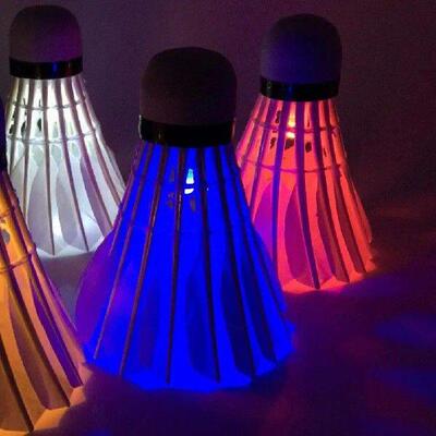 8 Pcs Luminous Badminton Durable LED Shuttlecock Light