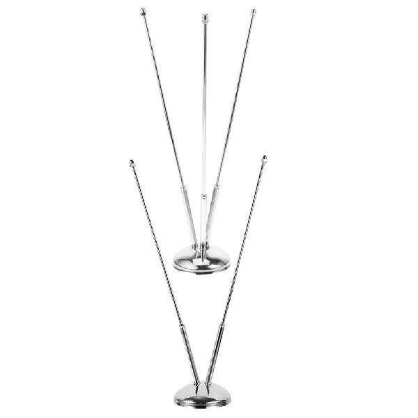 2 Pcs Meeting Flag Stand Table Pole Flagpole Multipurpose