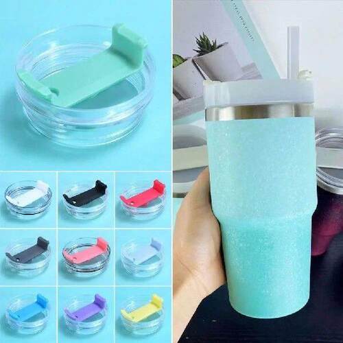 1Pcs Sealing Bottle Cover Splash Spill Proof Plain Plastic