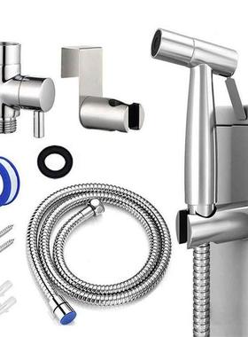 Black Bidet Faucet Hand Protable Toilet Bidet Sprayer Stainl
