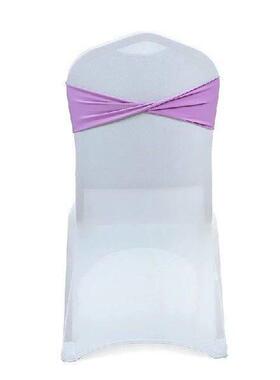 Chair Sashes Bow Sash Elastic Chair Bands Ties Without