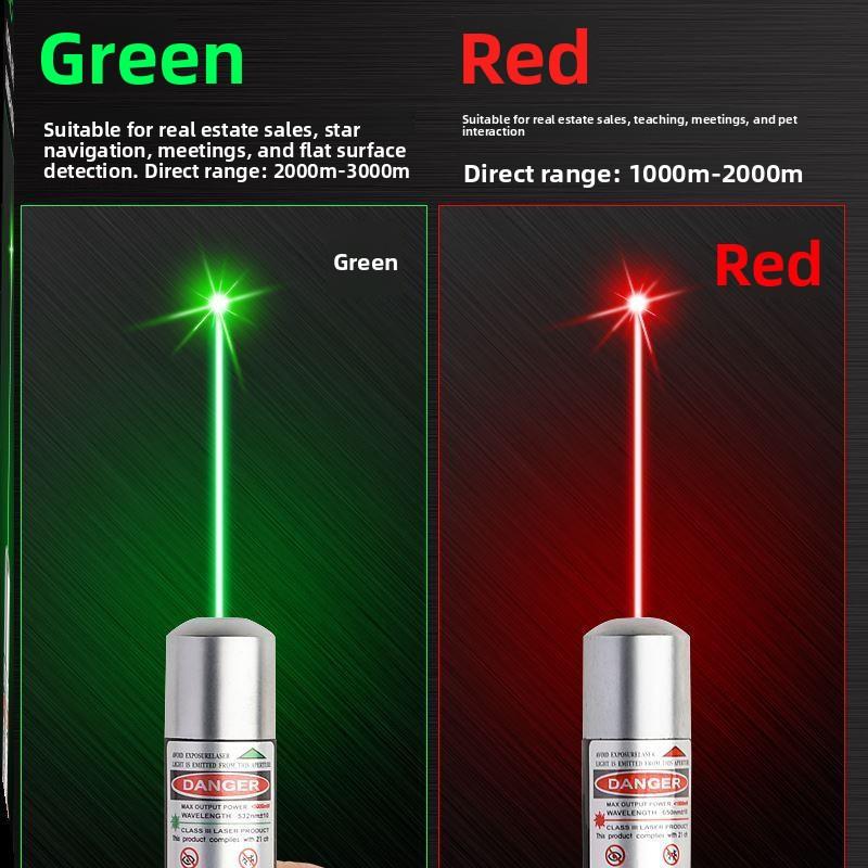 Green Red Blue Laser Pointer Pen Visible Beam Light Lazer 53