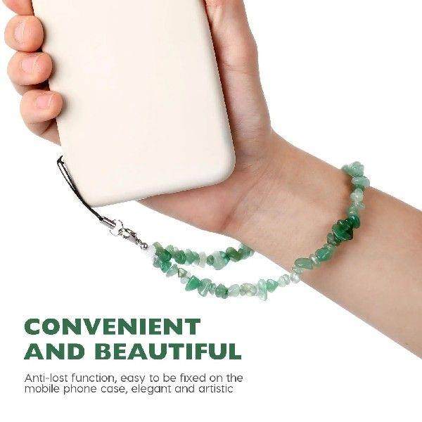 Crystal Phone Lanyard Wristlets Beaded Chains Decorative