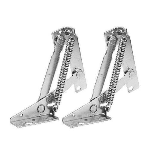 2pcs/set 80 Degree Sprung Hinges Wear Resistance Seismic