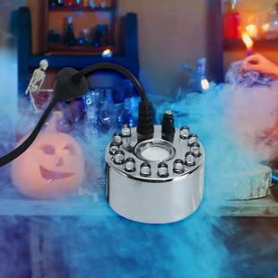 Machine Mini Fogger Smoke Light Fog Pumpkin Halloween LED
