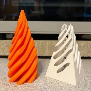 Creative 3D Impossible Pyramid Passthrough Sculpture Mini