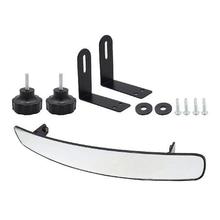 Black Golf Cart Rear View Mirror Accessories Assembly Easy